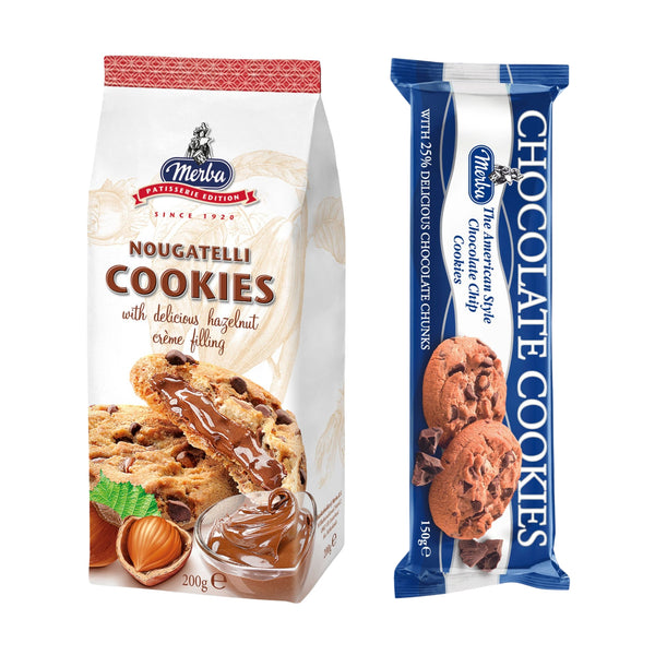 Pastre Nougatelli Cookies & Choclate Cookies 25%|Combo Of 2