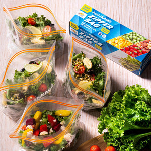 Buy Food Wraps "Zipper Bag Medium - 10 Bags" by Asahi Kasei, Pack of 3