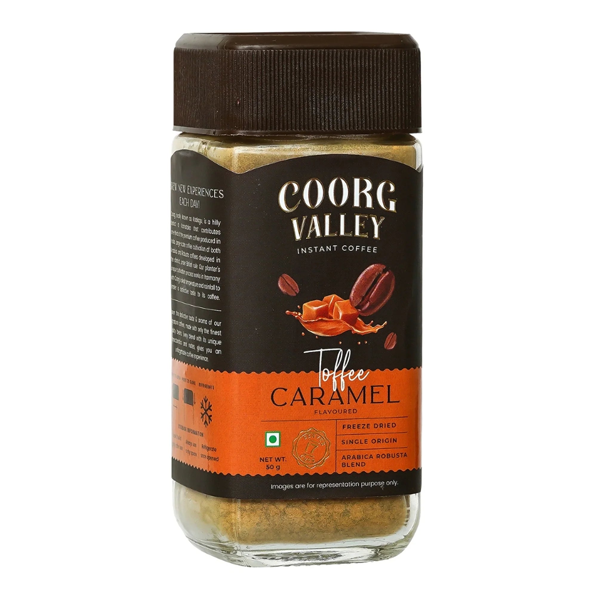 Toffee Caramel Instant Coffee | 50g