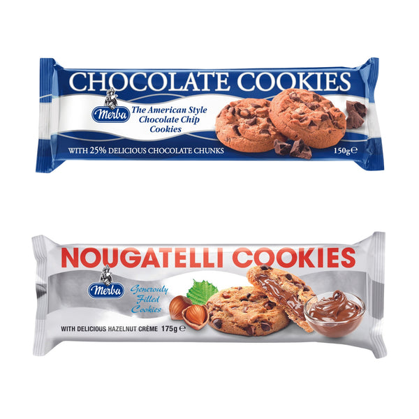 Choclate Cookies 25% & Nougatelli Cookies|Combo Of 2