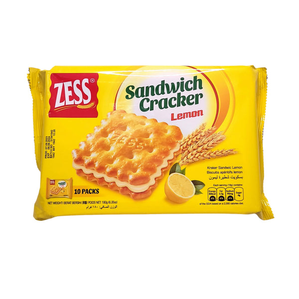 Zess Lemon Sandwich Cracker
