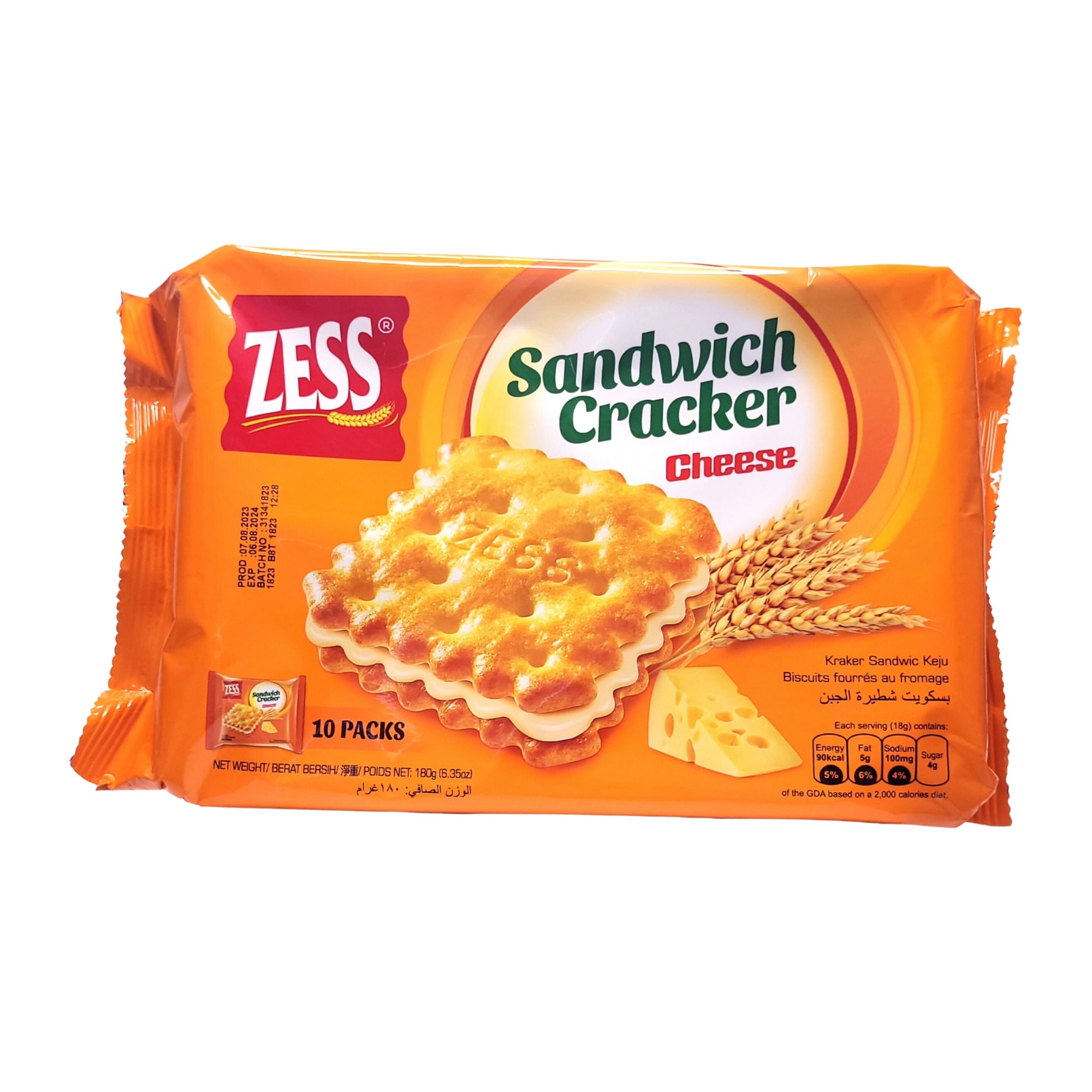 Buy Cheese Sandwich Crackers Zess Sunbeam