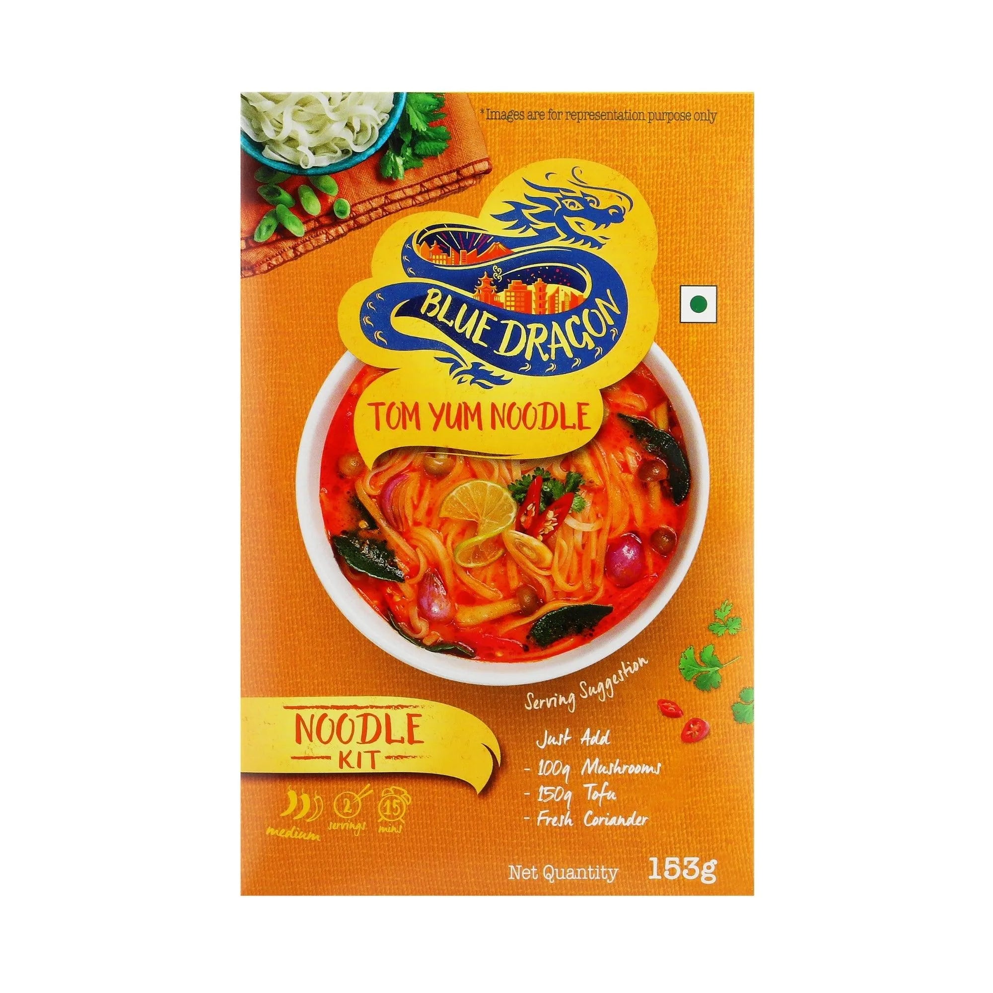 Thai Tom Yum Noodle Kit 153g | Thai Soup with Rice Noodles