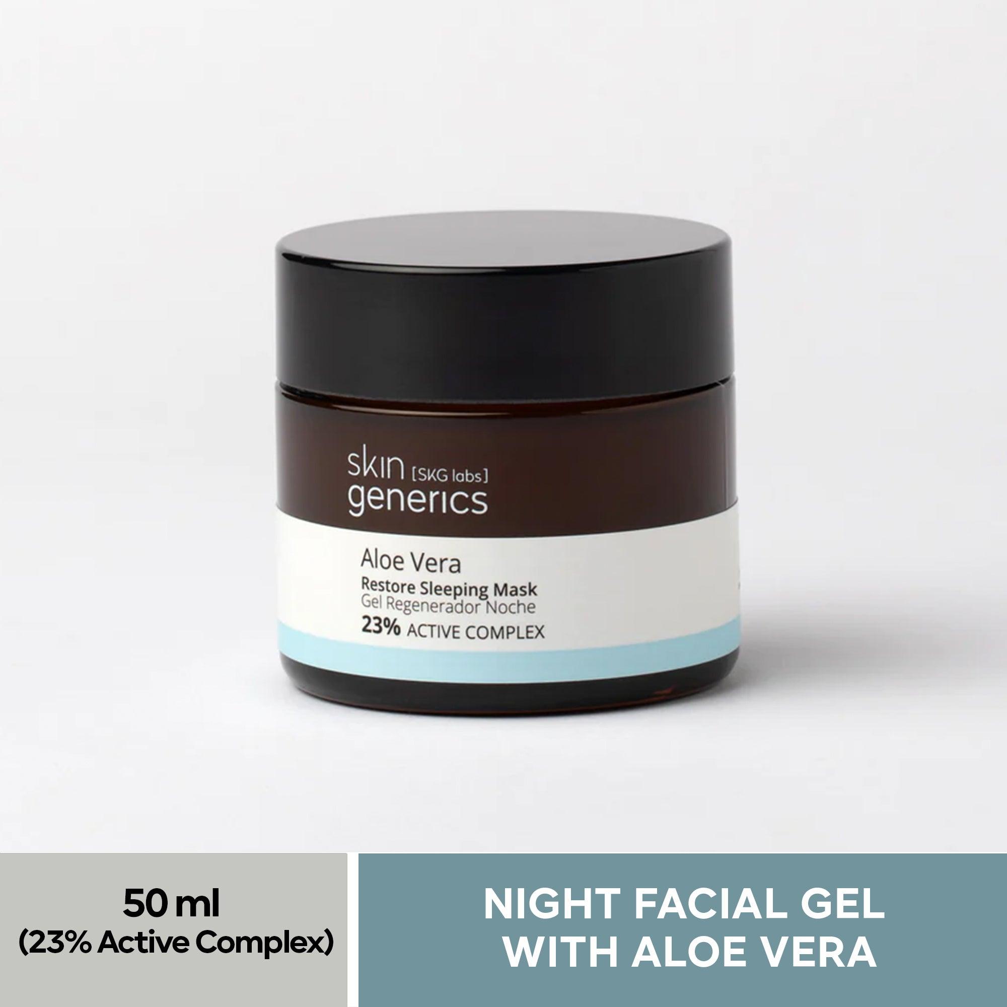Buy Regenerating Night Gel With Aloe Vera Online Skin Generics Skin