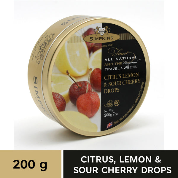 Simpkins Citrus Lemon & Sour Cherry Drops