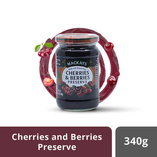 Mackays Cherries and Berries Preserve