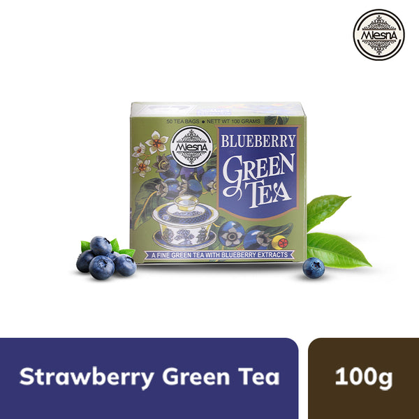 Mlesna Blueberry Green Tea