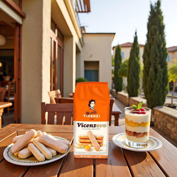 Ladyfinger Vicenzovo Biscuits - 400g | Perfect for Tiramisu & Desserts