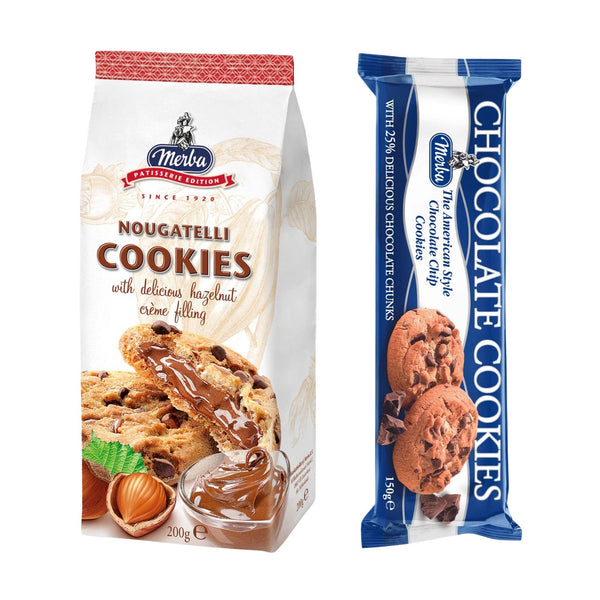 Buy Cookies "Pastre Nougatelli Cookies And Choclate Cookies 25%|Combo Of 2" by Sunbeam combo, Default Title