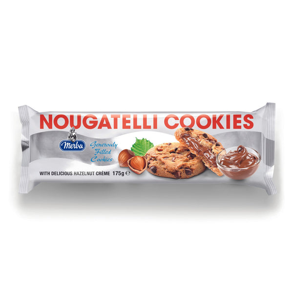 Merba Nougatelli cookies 175gm