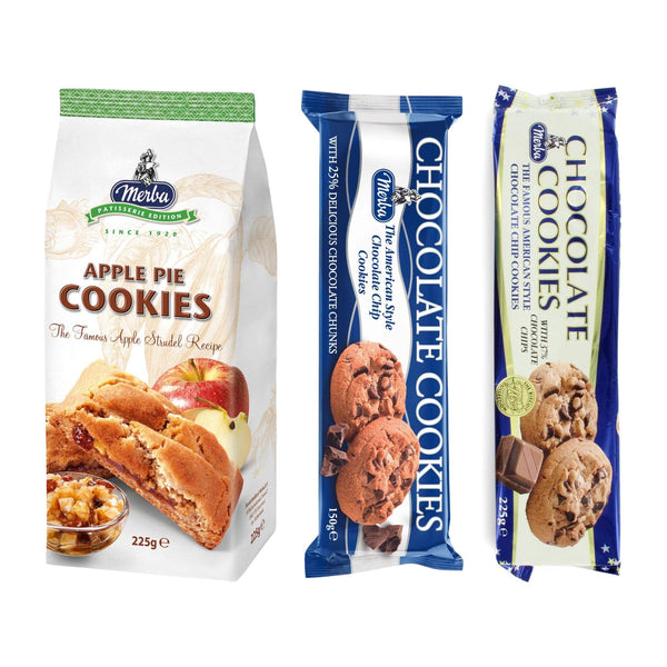 Buy Cookies "Choclate Cookies 37% And Choclate Cookies 25% And Patisre Apple Pie Cookies|Combo Of 3" by Sunbeam combo, Default Title
