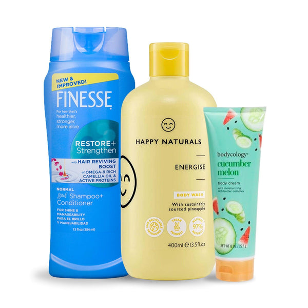 Buy Health & Beauty "Enhancing Body And Hair Care Set" by Sunbeam combo, Default Title