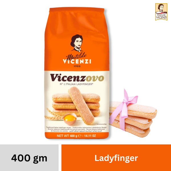 Ladyfinger Vicenzovo Biscuits - 400g | Perfect for Tiramisu & Desserts