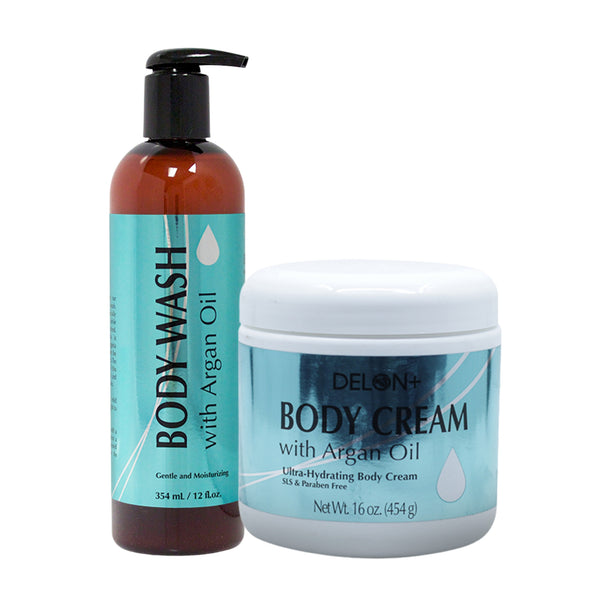 Argan Oil Body Wash & Argan Oil Body Cream