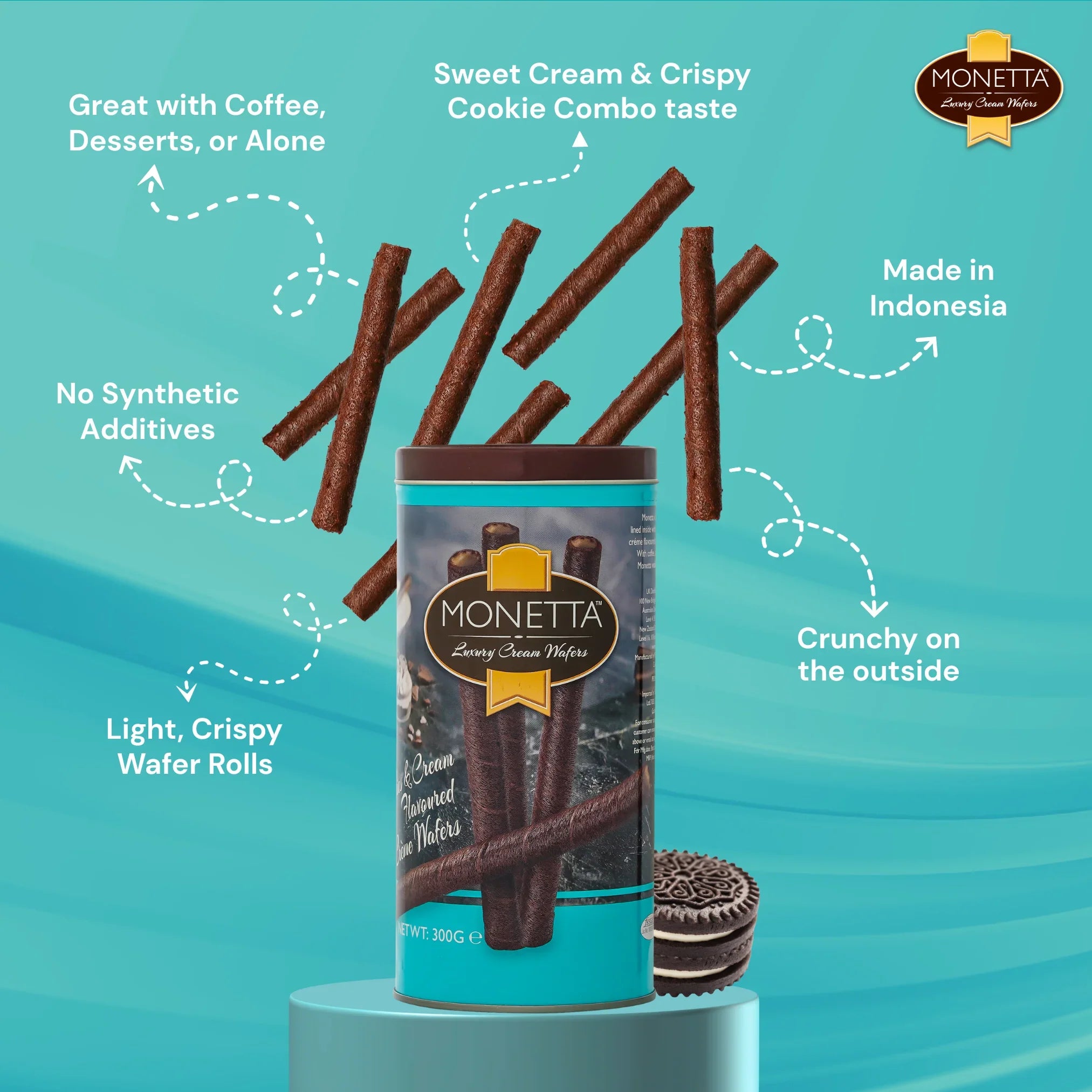 Cookies And Cream Wafer Sticks