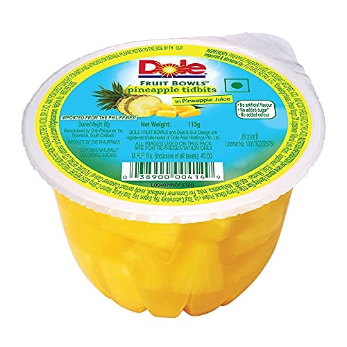 Dole  Pineapple Single 113g (pack of 8)