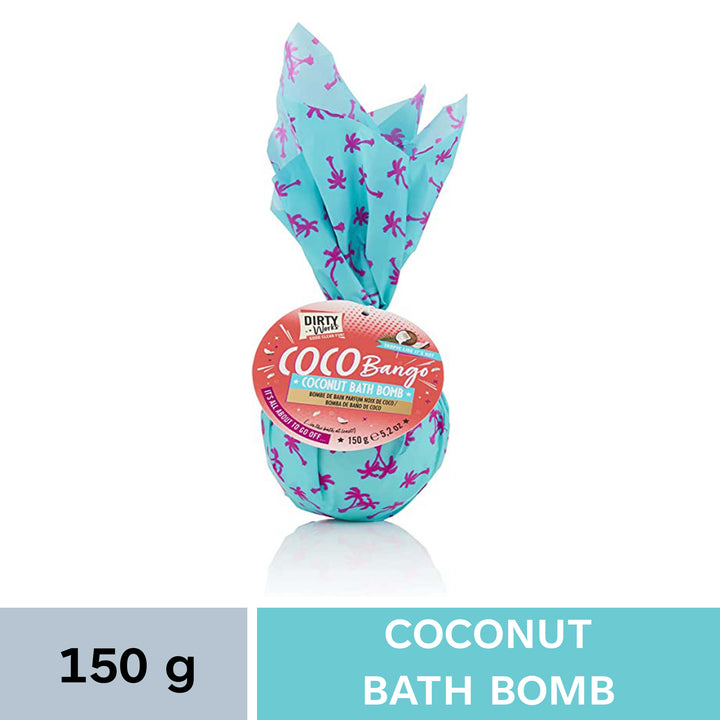 Dirty Works Tropic Like it's Hot Coco-Bango: Coconut Bath Bomb