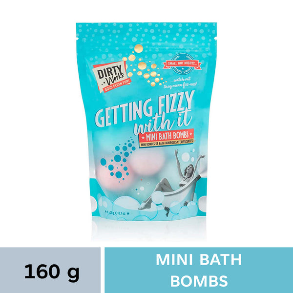Dirty Works Getting Fizzy With It: Mini Bath Bombs