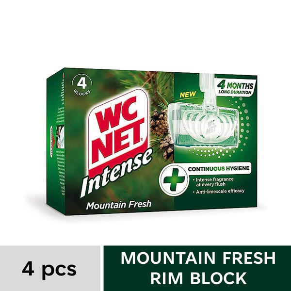 WC NET Mountain Fresh Intense Toilet Blocks