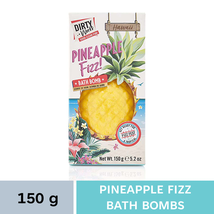 Dirty Works Pineapple Frizz: Bath Bomb