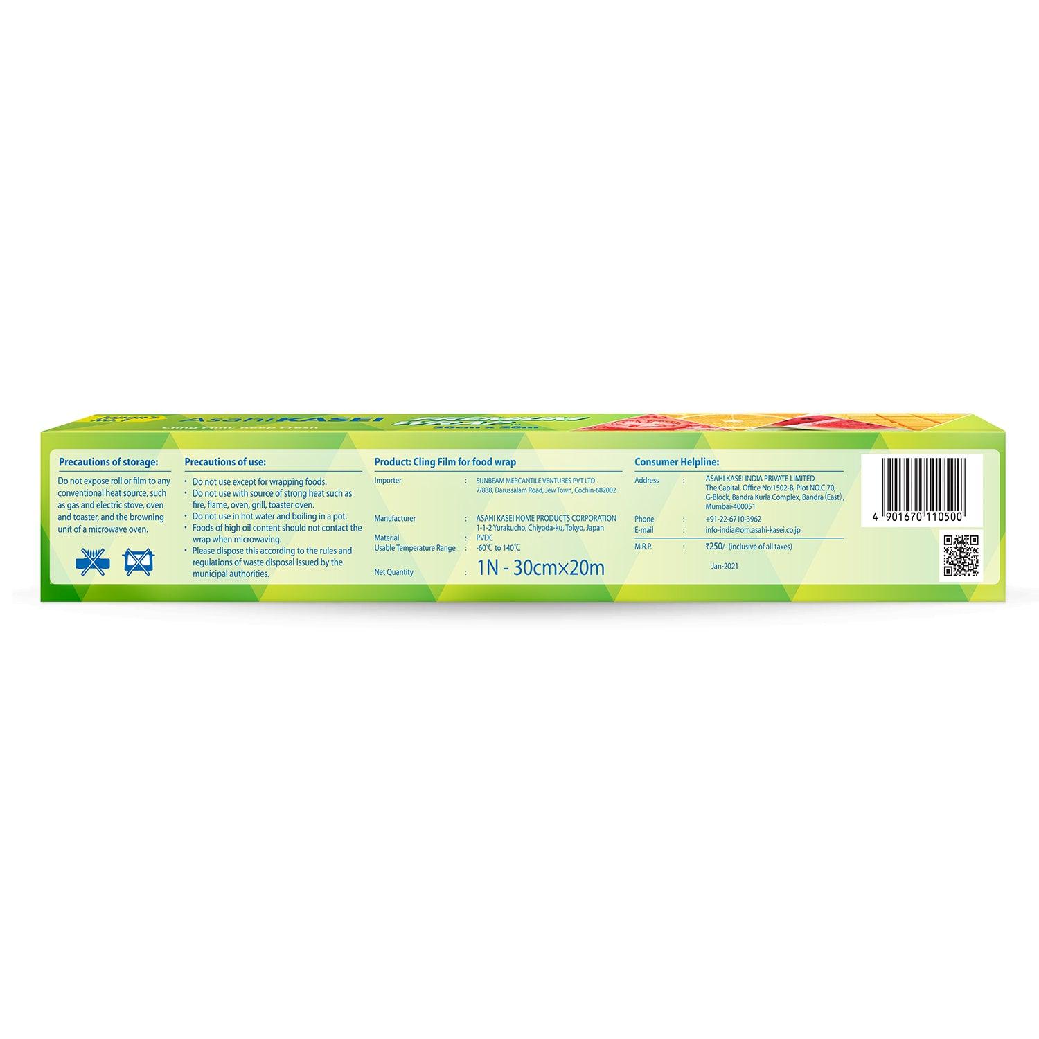 Buy Food Wraps "Cling Film Premium Wrap" by Asahi Kasei, 30cm x 20m