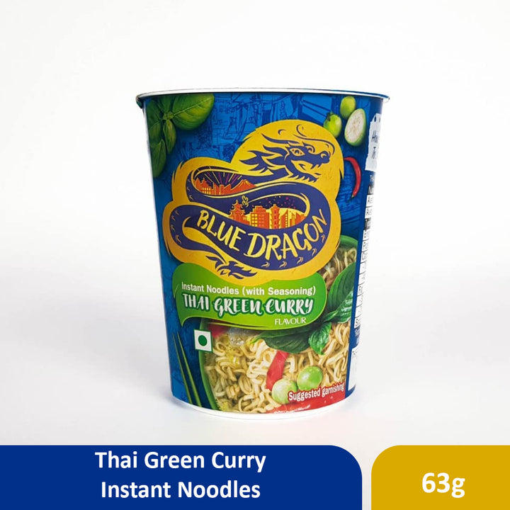 Blue Dragon Thai Green Curry Instant Cup Noodle