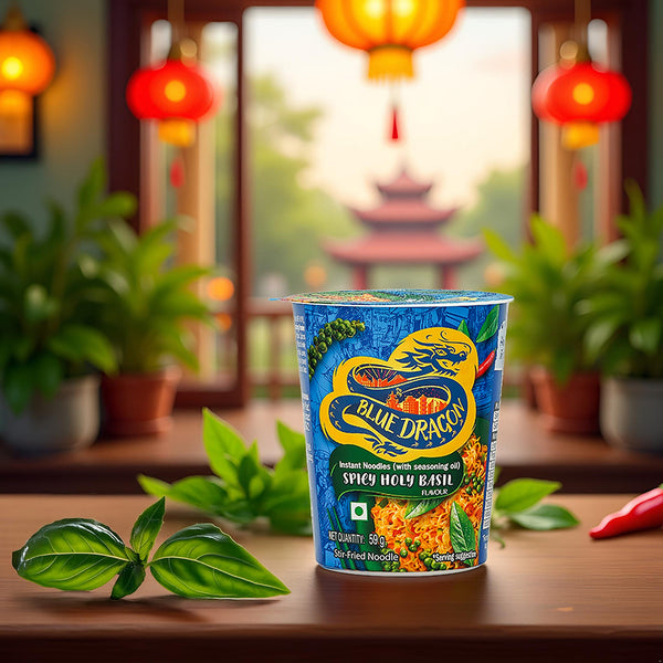 Spicy Holy Basil Instant Cup Noodle