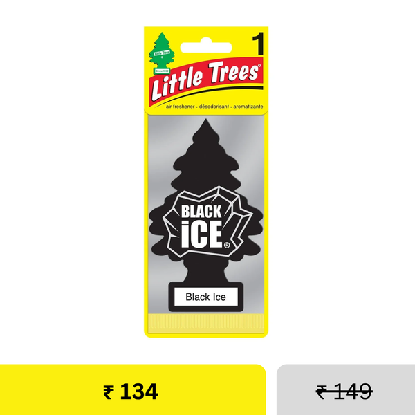 Car Air Freshener Black Ice Hanging
