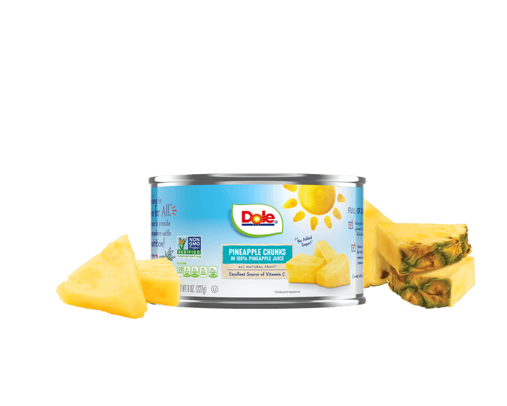 dole Pineapple Chunks in 100% Juice