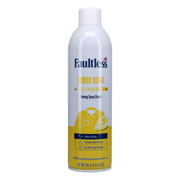 Faultless Lemon Scent Ironing Spray Starch