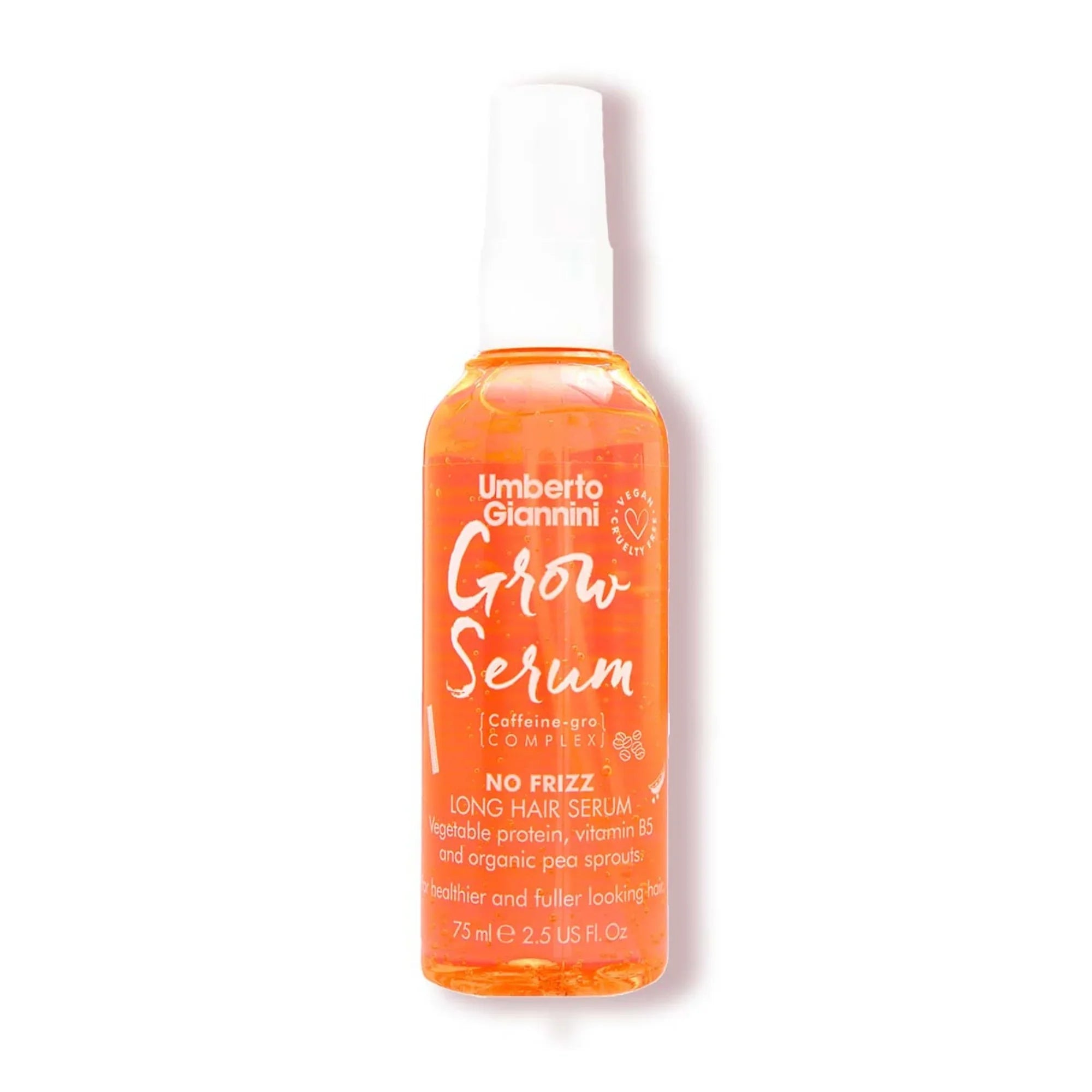 Grow Anti-Frizz Styling Serum with Vegetable Protein & Vitamin B5 - 75 ml