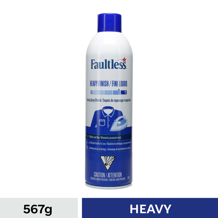 Faultless Heavy Finish Ironing Spray Starch