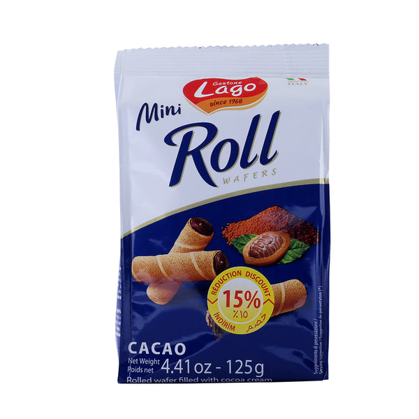 Gastone Lago Mini Roll Cocoa (125g)