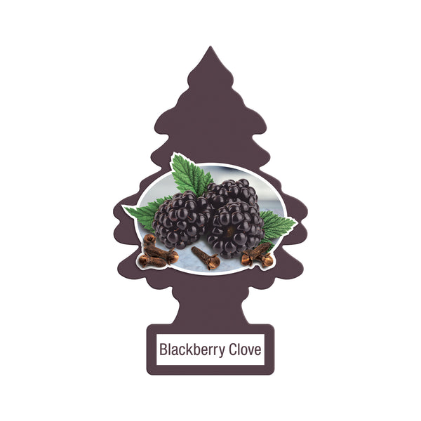 Little Trees Blackberry Clove Hanging Car Air Freshener