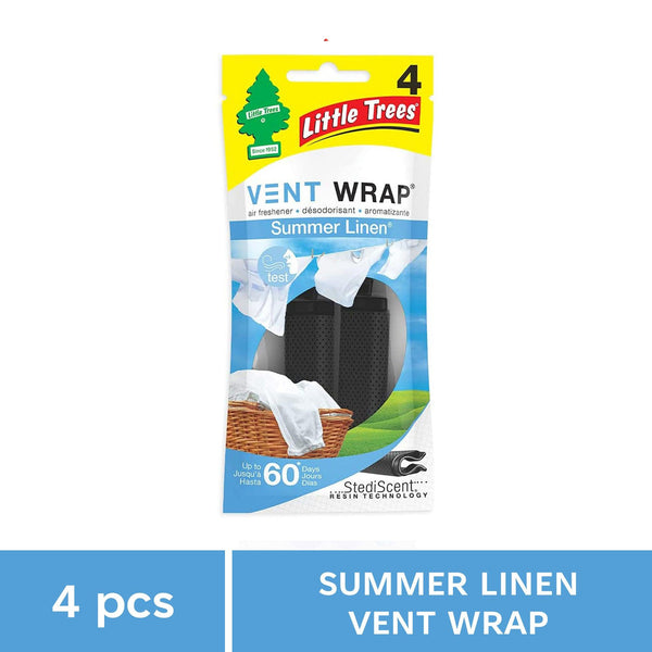 Little Trees Summer Linen Vent Wrap Car Air Freshener