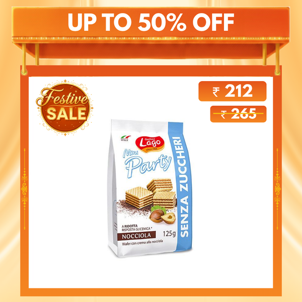 Hazelnut Cream Sugar Free Mini Party Wafers