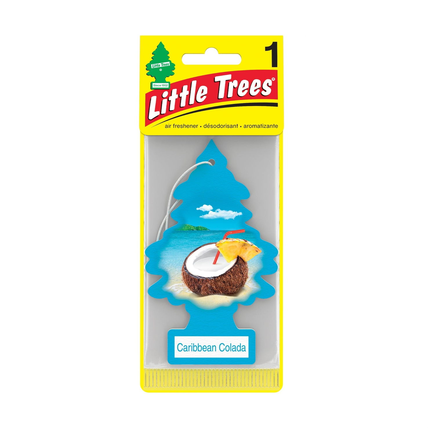 Car Air Freshener Caribbean Colada Hanging