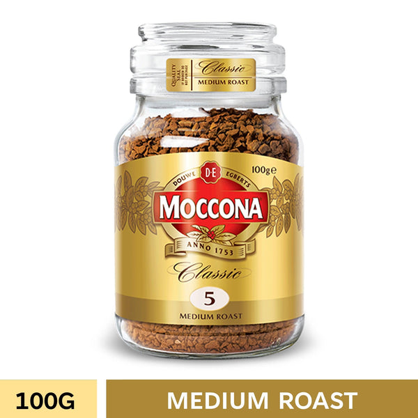 Buy Coffee "Classic Medium Roast Instant Coffee" by Moccona, Pack of 1