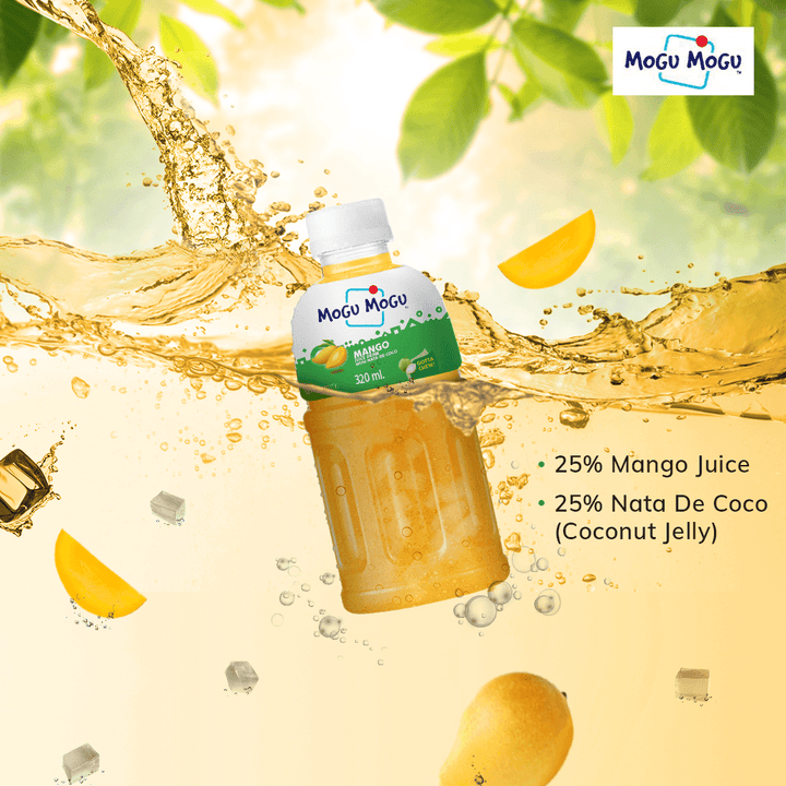 Buy Juice "Mango Juice" by Mogu Mogu, Pack of 24