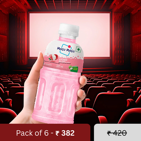 Mogu Mogu Lychee Juice with Nata de Coco | 320ml