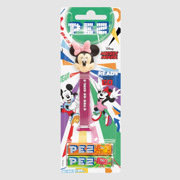 PEZ Team Mickey & Minnie - Minnie Go Girl Candy