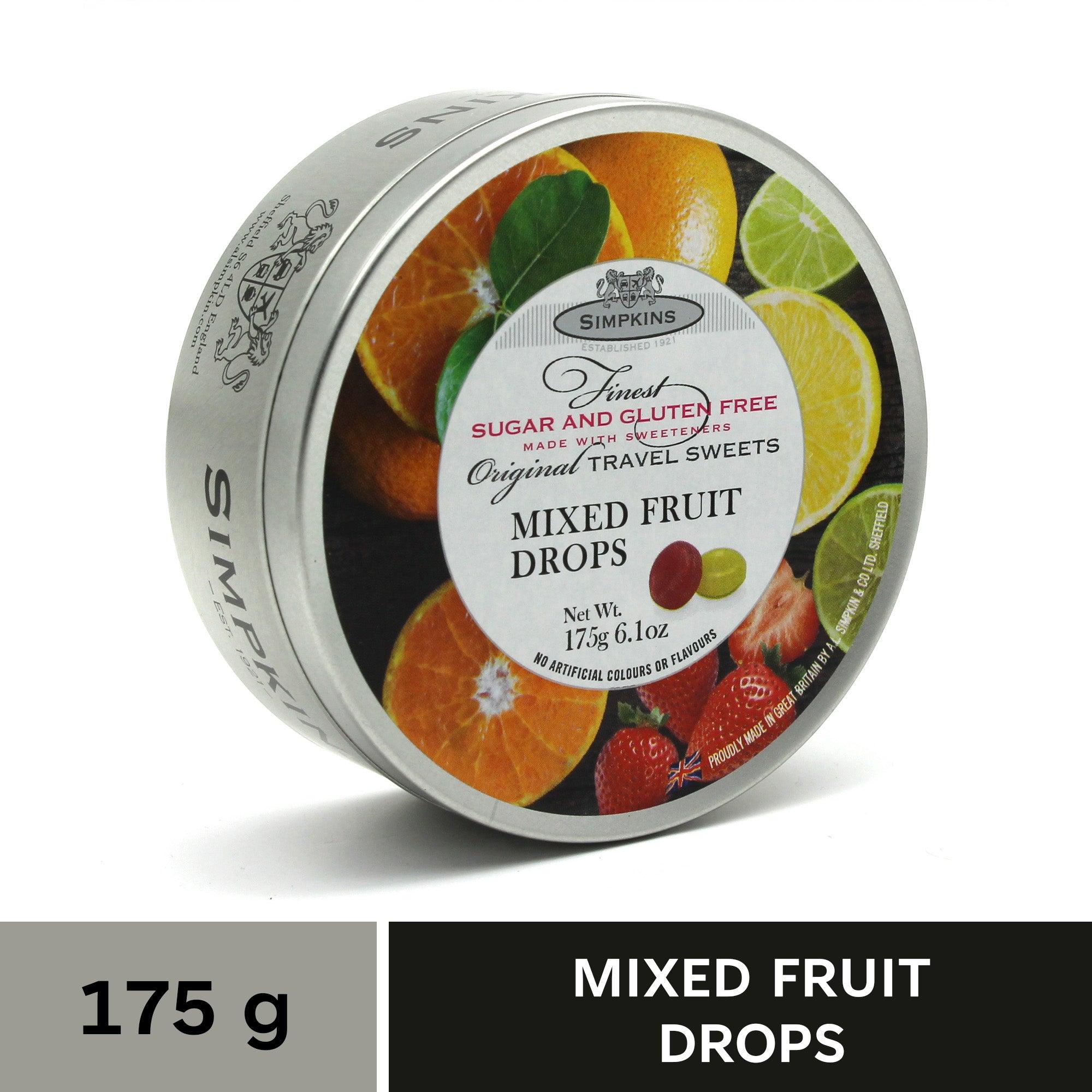 Buy Sugar Free Mixed Fruit Drops Simpkins Sunbeam