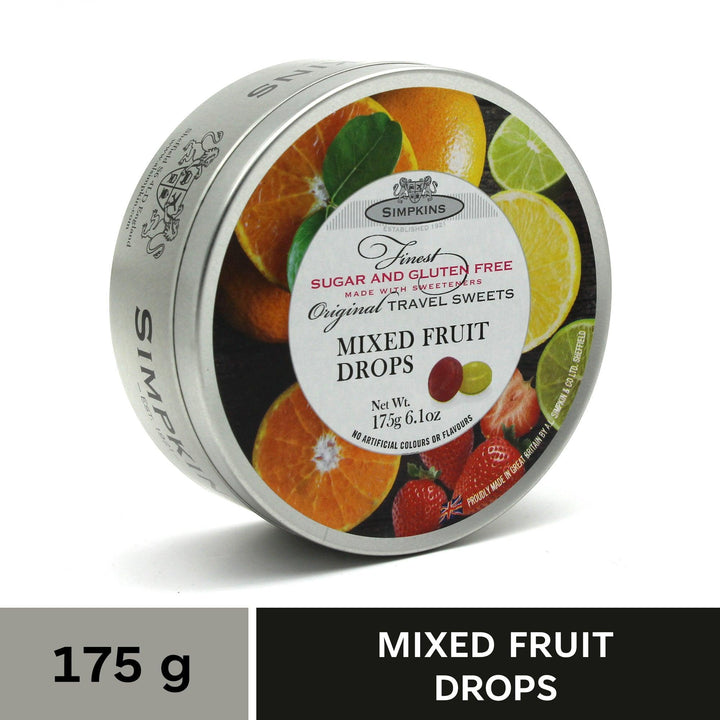 Buy Candy & Chocolate "Sugar Free Mixed Fruit Drops" by Simpkins, Pack of 1
