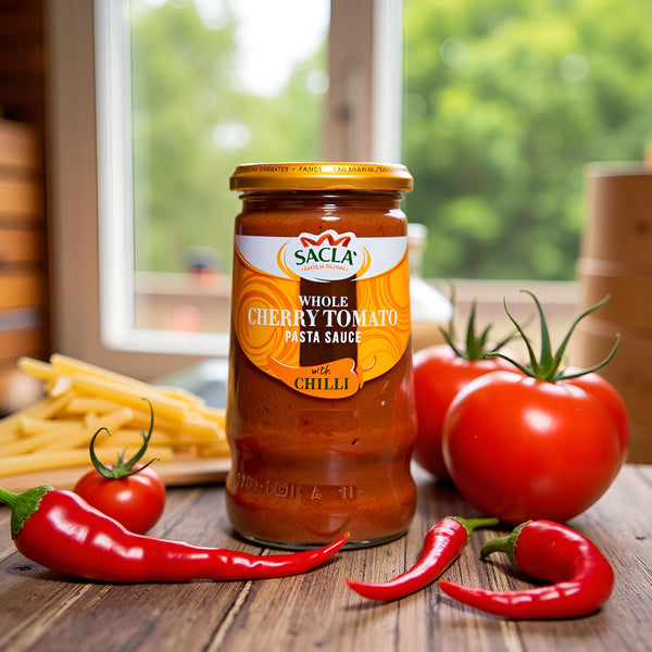 Whole Cherry Tomato And Chilli Sauce