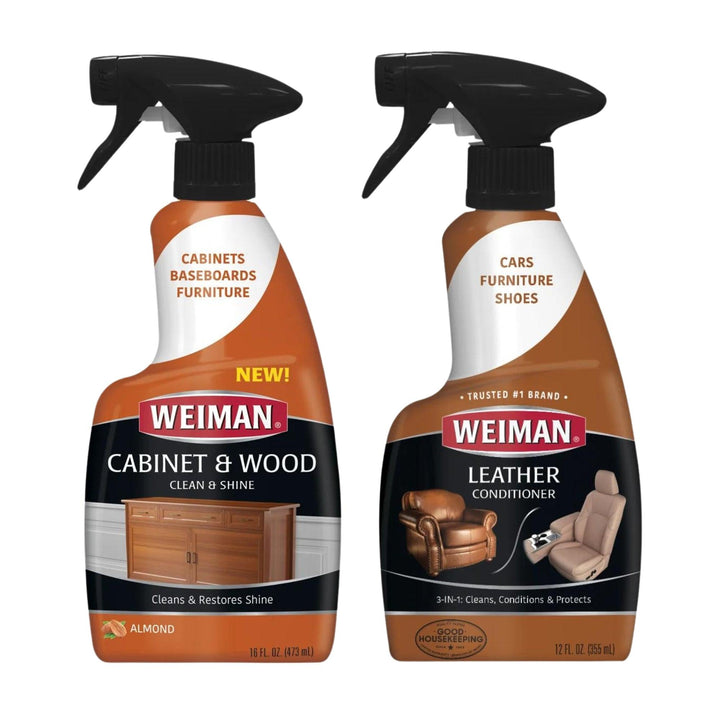 Buy Household Cleaning Supplies "Cabinet And Wood Cleaner And Leather Cleaner And Conditioner" by Sunbeam combo, Default Title