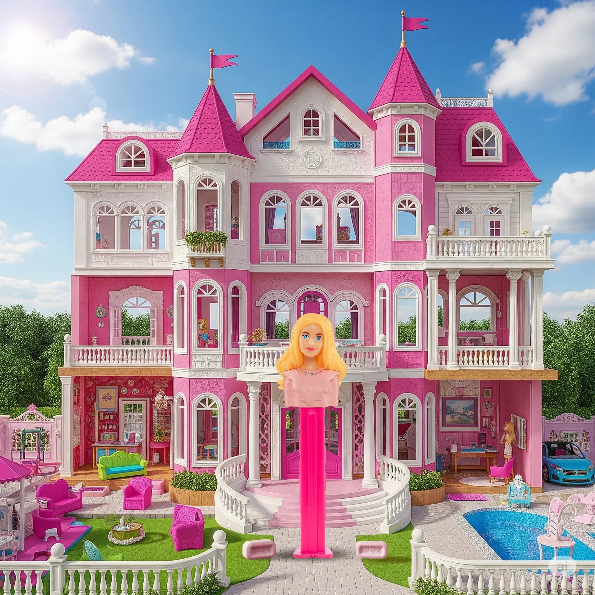 Barbie Blonde Hair (Barbie) Candy