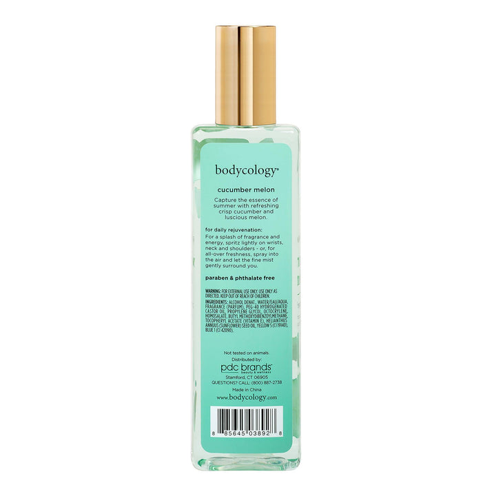 Buy Cucumber Melon Fragrance Mist Online Bodycology Sunbeam