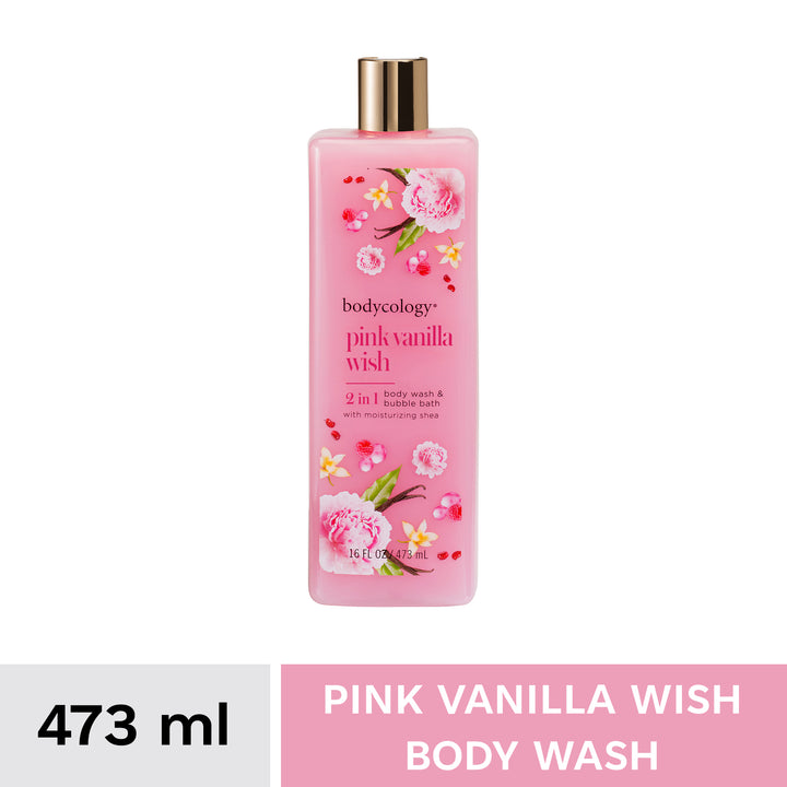 Bodycology Pink Vanilla 2in1 Body Wash & Bubble Bath