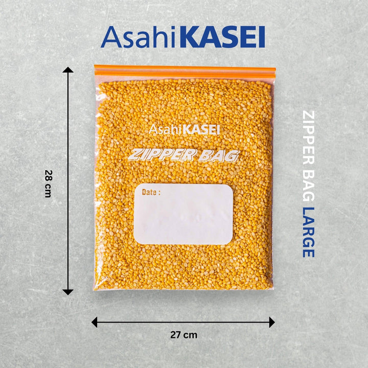 Buy Food Wraps "Zipper Bag Large - 15 Bags" by Asahi Kasei, Pack of 2