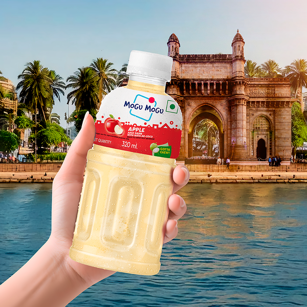 Mogu Mogu Apple Juice with Nata de Coco | 320ml